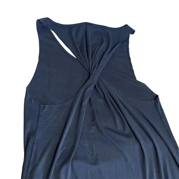 Free People Women's Sleeveless Tank Maxi Dress Blue Size L - Picture 9 of 12